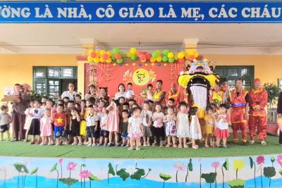 Trường Mầm non Phú Phúc tưng bừng tổ chức “Vui Tết Trung thu” cho các bé