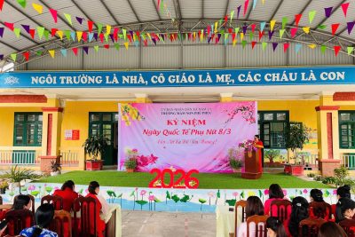 TRƯỜNG MẦM NON PHÚ PHÚC TỔ CHỨC HOẠT ĐỘNG KỶ NIỆM NGÀY QUỐC TẾ PHỤ NỮ 8/3