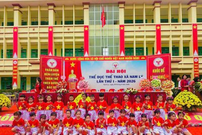 TRƯỜNG MẦM NON PHÚ PHÚC THAM GIA ĐỒNG DIỄN TẠI ĐẠI HỘI TDTT XÃ NAM LÝ LẦN THỨ I – NĂM 2026