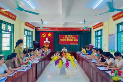 🌟 CHI BỘ TRƯỜNG MẦM NON PHÚ PHÚC TỔ CHỨC KỲ HỌP SINH HOẠT THƯỜNG KỲ THÁNG 6/2026