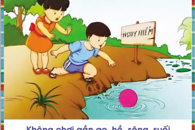 Phòng chống nạn đuối nước cho trẻ mầm non