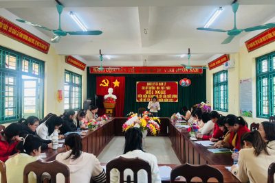 Trường Mầm non Phú Phúc tổ chức Hội nghị Kiểm điểm và đánh giá, xếp loại chất lượng tập thể, cá nhân năm 2025