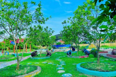 TRƯỜNG MẦM NON PHÚ PHÚC TÍCH CỰC HƯỞNG ỨNG PHONG TRÀO THI ĐUA VỆ SINH MÔI TRƯỜNG – XÂY DỰNG MÔI TRƯỜNG XANH, SẠCH, ĐẸP, AN TOÀN